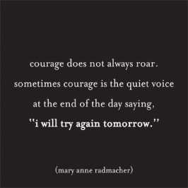 courage magnet quote feb 13